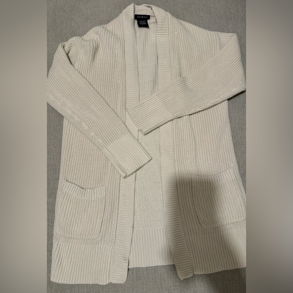 Women's 100% Cotton Cream Sweater